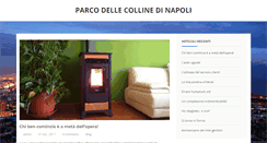 Desktop Screenshot of parcodellecollinedinapoli.it